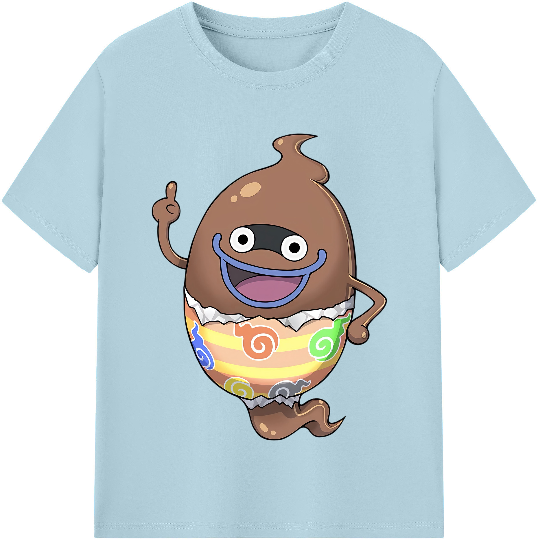 （画像用） 妖怪ウォッチ Yo-kai Watch 綿100％半袖Tシャツ（フロントプリント）